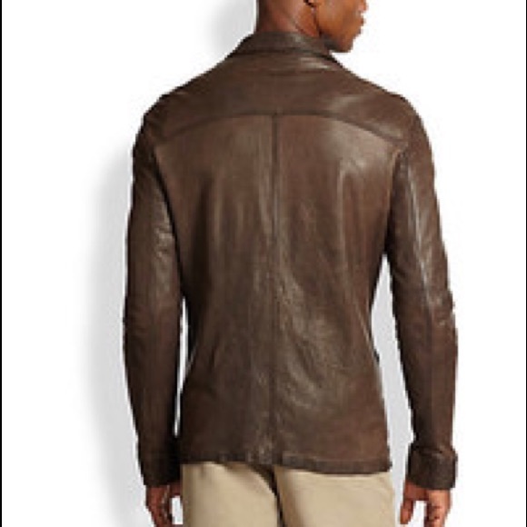 Billy Reid Soft Leather Shirt Jacket - Size Large - Picture 8 of 8